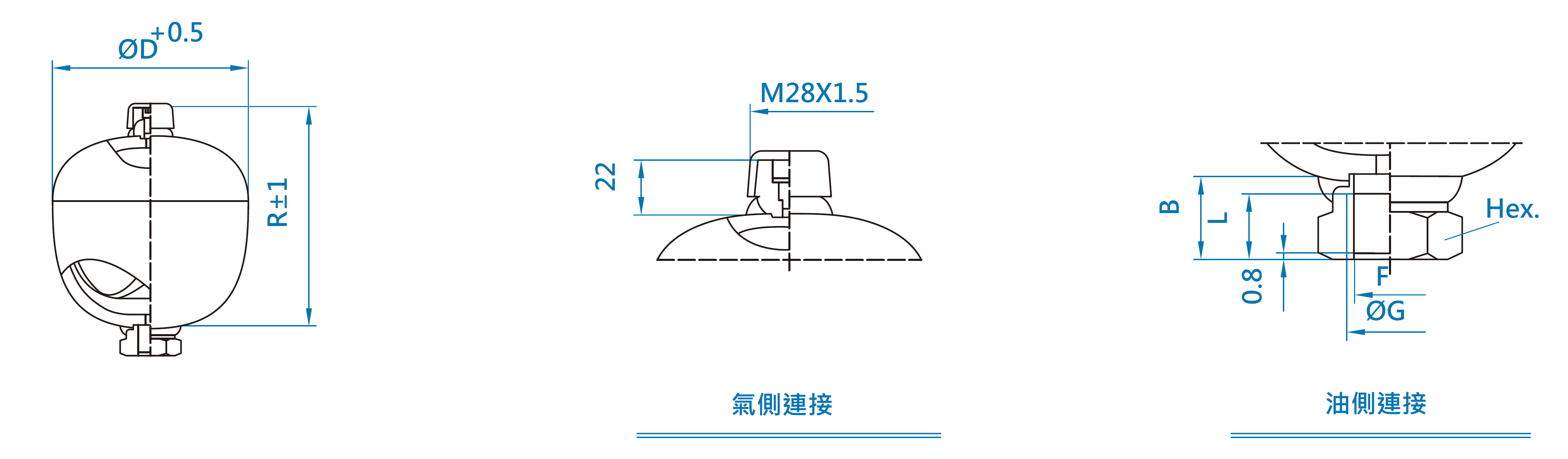 CML 焊接隔膜式蓄压器